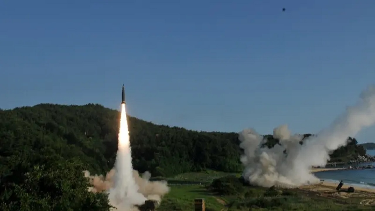 ATACMS missile launch