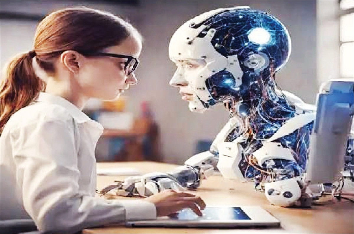 تصویری مرتبط با هوش مصنوعی