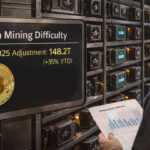 سختی استخراج بیت‌کوین در ۲۰۲۵ به چه میزان رسید؟