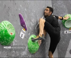 مسابقات کشوری سنگ‌نوردی در کنگان برگزار شد